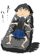 しぶりんを駄目にするソファ