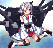 野分、扶桑姉さまの服をきる