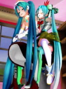 くっころコンビ馬に乗る