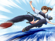 スライディングキック