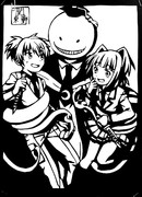 暗殺教室【切り絵】