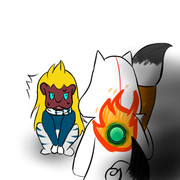 猿の妖怪とガガさん