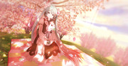桜ミク ニコニコ静画 イラスト