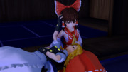 【東方MMD】博麗神社境内にて