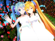 ミクネルのツーショット