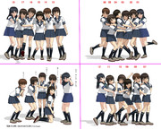 多人数ポーズ ニコニコ静画 イラスト