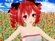 テトさんと花畑