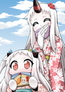 初詣に行ってきたの…っ。