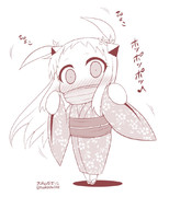 振袖ほっぽちゃん。