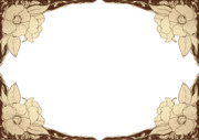 【フリー素材】花枠②