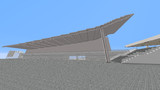 【Minecraft】幕張メッセ国際展示場9～11ホールの建物を作ってみた。