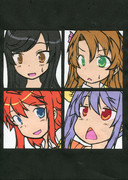 【切り絵】のんのんびより