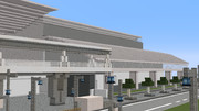 【Minecraft】幕張メッセ国際展示場9～11ホールと歩道橋