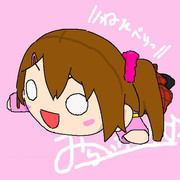 寝そべりぬいぐるみ ニコニコ静画 イラスト