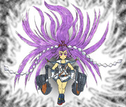 髪の毛を武器とする初春さん