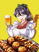 鳳翔さんと焼き鳥