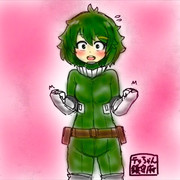 【落書き】緑谷ちゃん(♀)