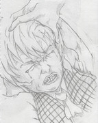 花畑を荒らされて涙を流す早口おばさん