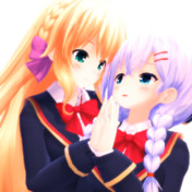 ガールフレンド 百合 ニコニコ静画 イラスト