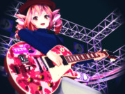 【MMDロック選手権】Tetoさんオリジナル風レスポールで参選！