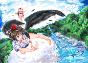 文と椛と幻想郷