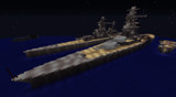 巡洋戦艦進水完了！