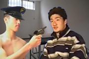 被疑者脅迫！警察官の逆襲