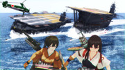 赤城vs飛龍
