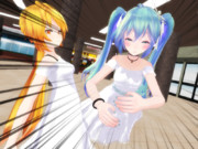 ミクさん飛びチューを回避される