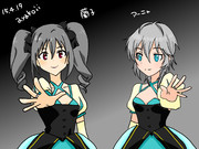 蘭子とアーニャ