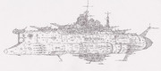 宇宙装甲戦艦フィブリス･ウニティス「自作艦」