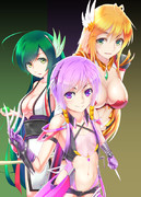 三人そろいました