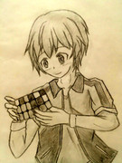 ルービックキューブを解く戸塚くん