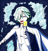 手を加えた、キリきゅん。