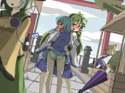 からかさ驚きフラッシュ