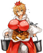 命蓮寺牧場の作業風景２