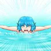 八丈島より泳いで参った ニコニコ静画 イラスト