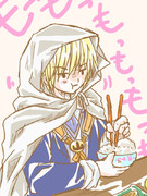 うちのまんばはよく食べる子