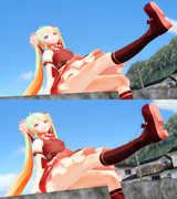 #TLに太ももを晒してサラリーマンに活力を与えよう