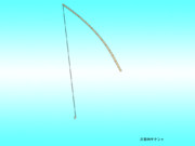 【MMD-OMF5】釣竿(縄文針)【アクセサリ配布】