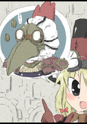 ペストマスク ニコニコ静画 イラスト