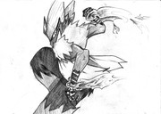 メガバシャーモ ニコニコ静画 イラスト