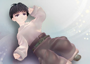 【MMD-OMF5】汐華初流乃（少年）配布