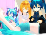 ツンツン腹お触り作業