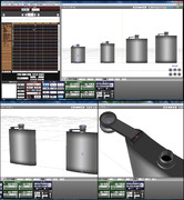 【MMDアクセサリ配布】スキットルボトル