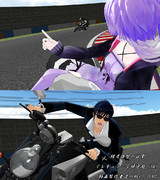 結月「ヘイヘイ、ニコ兄！」（別アングル）