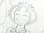 この子の幸福を祈り…(ラフ)