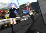 お、遅れちゃう～【第３回MMD静画鑑賞会】