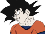 顔面崩壊したカカロット