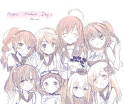 潜水艦達の母の日